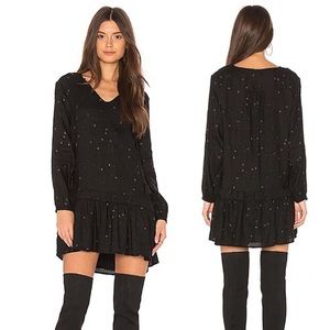 Rails | Lydia Dress in Black with Stars Size: small